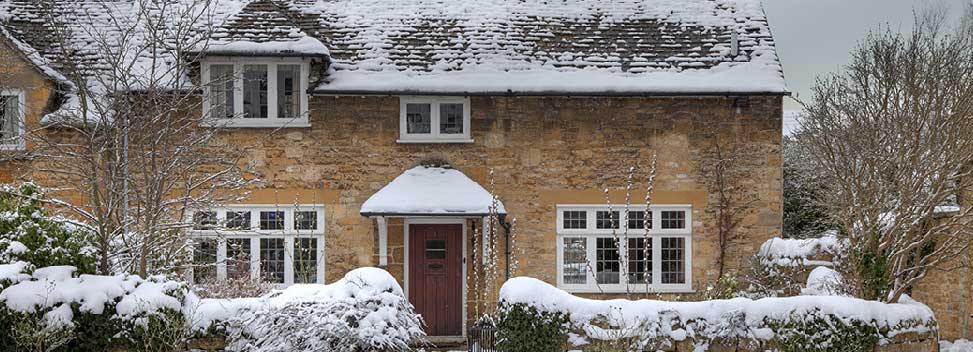 winter cottage