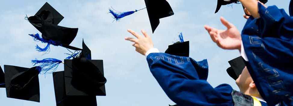 Students celebrating